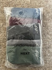 Boys Next Multicoloured 5 Pack Trunks (like tight boxers) age 7-8 years new.