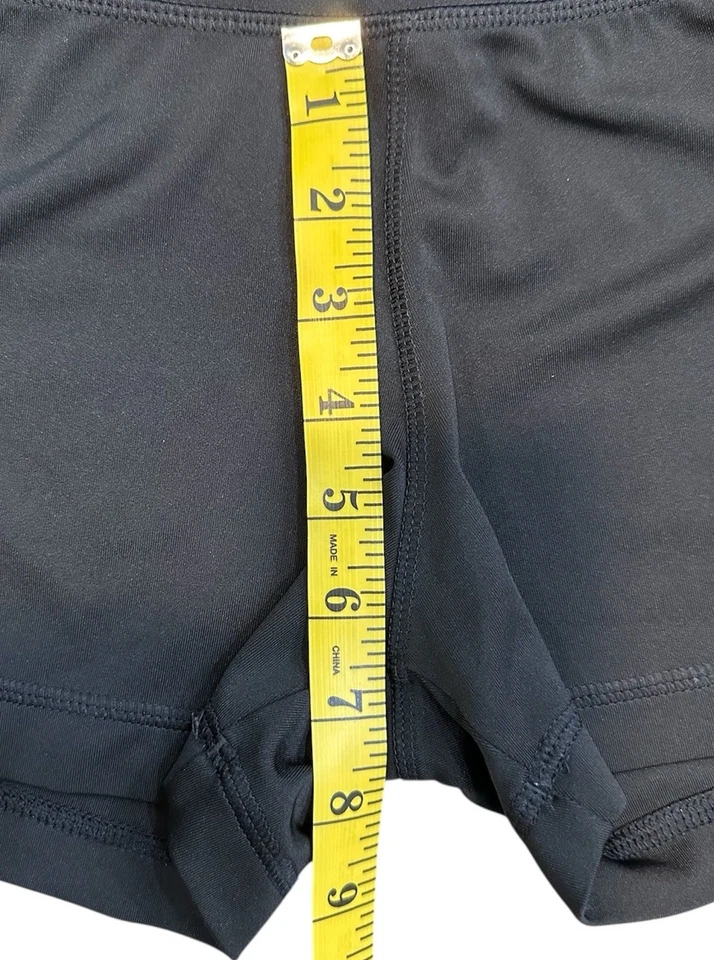 Reebok Playdry Womens Shorts Size Medium Athletic Gym Running Black - Image 4 of 4