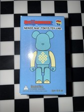 Bearbrick 100 NENDO feat. TOKYO TOY LAB Medicom Be rbrick from 2002 Sealed Box