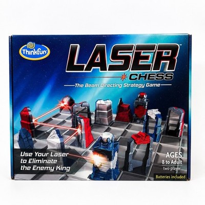 ThinkFun Laser Chess Beam Directing Strategy Game Lazer 2 Player WORKS COMPLETE