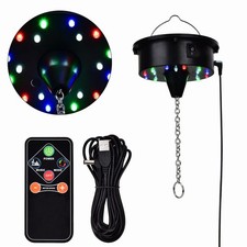 Rotating Disco Ball Motor with Light, 6-12RPM Adjustable Speed Disco Ball Spinne