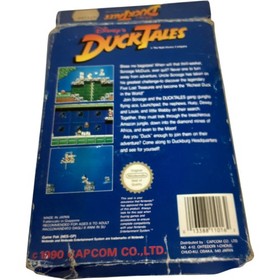 Disney DuckTales NES Game Capcom Vintage Cartridge Manual Preloved Entertainment