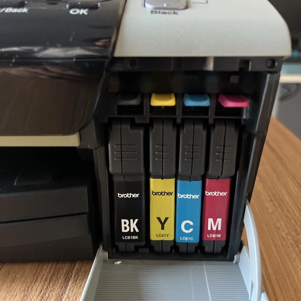 Brother MFC-490CW All-In-One Fax/Copy/Scan Printer Not Fully Tested Needs Ink - Image 3 of 4