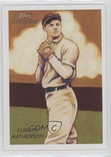 2010 Topps National Chicle Christy Mathewson by Jeff Zachowski #241 HOF 0ei4