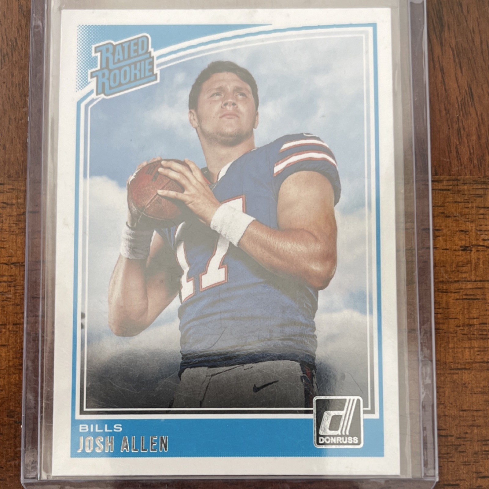 2018 Panini Donruss Rated Rookie Josh Allen RC #304 Buffalo Bills NFL