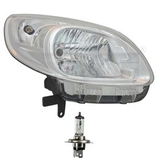Scheinwerfer links Chrom H4 für Renault Kangoo/Grand KW0/1_ FW0/1_ inkl. Lampen
