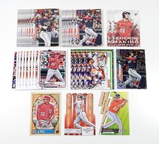 Lot of (35) Juan Soto Assorted Cards RC's 2018-2022 Topps Bowman Panini