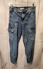 So Women's Size 25 (0) Blue Jeans High Rise Mom Jean