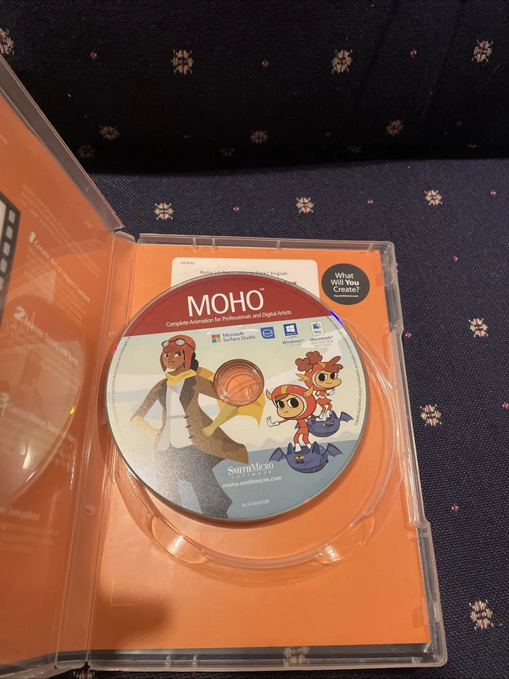 Smith Micro Moho Debut 12 Full Version Windows Mac Animation Software MHD12HDVD - Image 2 of 3