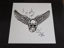 Yungblud PERSONALLY SIGNED One More Time 12'' Print "To My Only Angel" Banquet