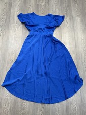 Women’s Blue Medium Short Sleeve Dress