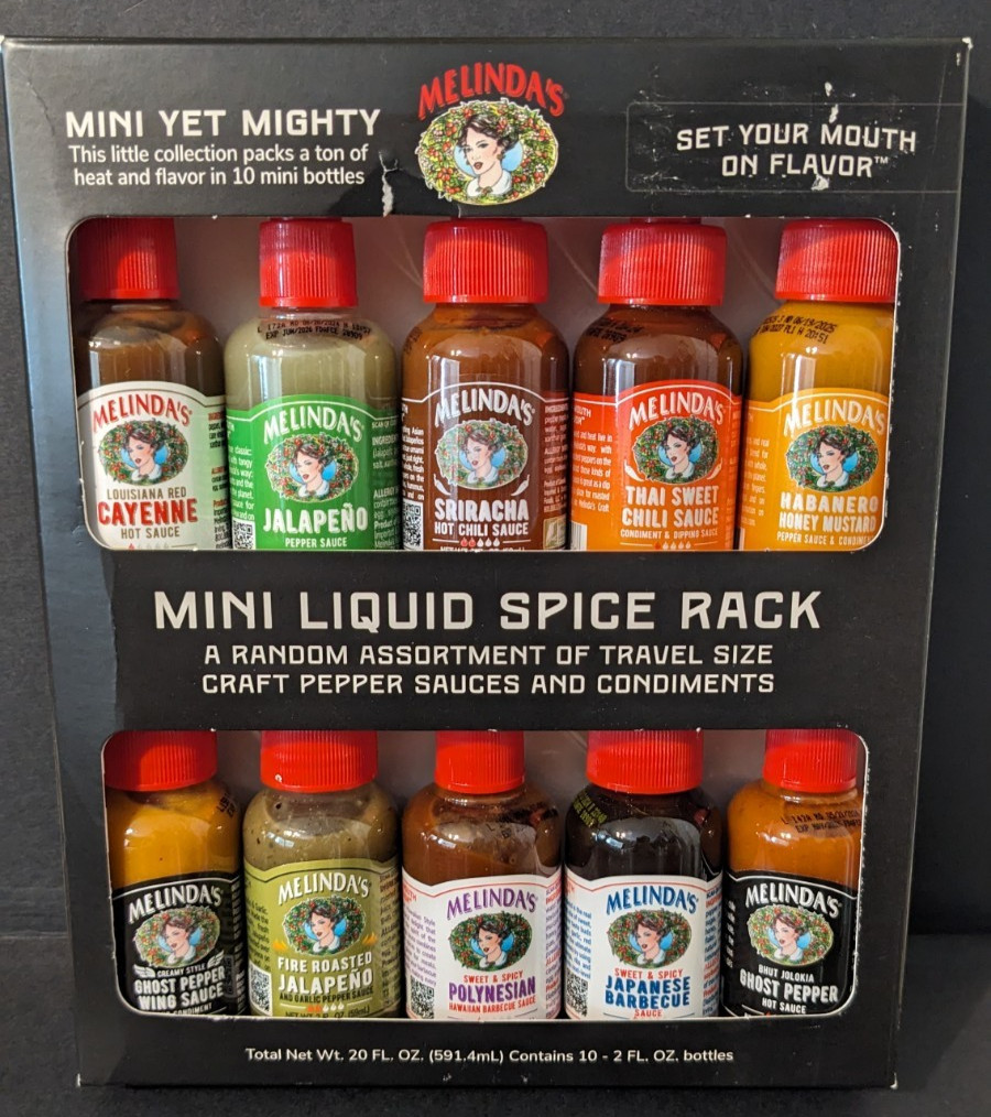Spice Rack - 10 Pk Of Two Oz Bottles, Bbq