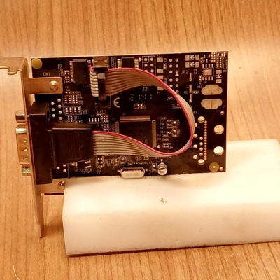 Syba SD-PEX15021 PCI-E Low Profile RS-232 Serial Adapter Tested Working