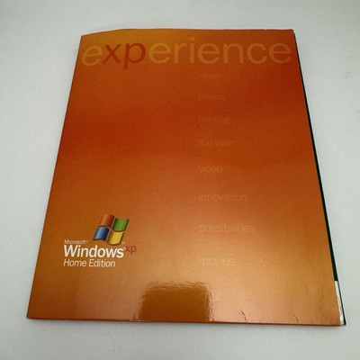 Microsoft Windows XP Home Edition Upgrade Version 2002 w Key USED