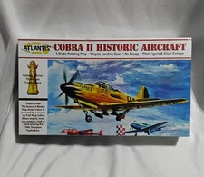 Atlantis Models Cobra II Historic Aircraft 1:46 Scale Model Kit New in Box