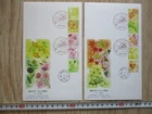 Japan Stamp First Day Cover Greetings Autumn 2 Covers Large format 2022