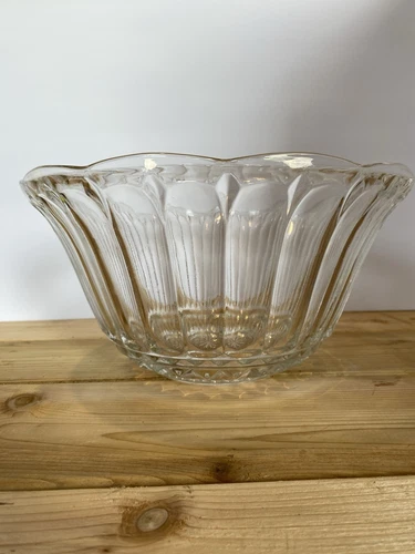 Vintage Colonial Punch Bowl By Anchor Hocking