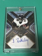 2022 Wild Card Auto Mania Isaiah Likely Rookie Auto Ravens American #3/3 SSP RC. rookie card picture