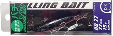 TACKLE HOUSE ROLLING BAIT 77 BS Bachi Black Sinking Lure 15g JDM NEW