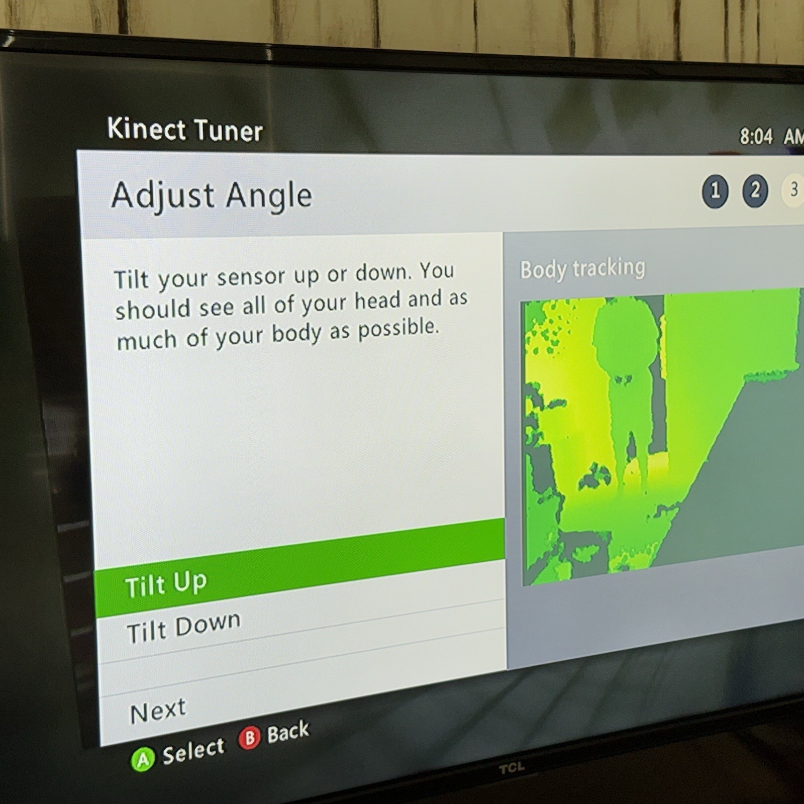 Xbox 360 Kinect Sensor Bar w/ 5 Games Bundle Model 1414 Microsoft Tested