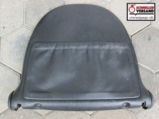 ?? Mercedes W208 A208 CLK R&uuml;ckenlehne Abdeckung Sitz Schwarz Leder 2089100239