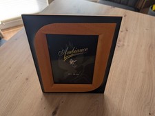 ERNO Vinga Holz-Fotorahmen, Bilderrahmen, 13 x 18 cm , schwarz, Echtholz, massiv