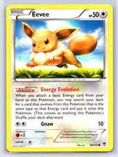 Eevee Common XY - Furious Fists 80/111 NM on eBay