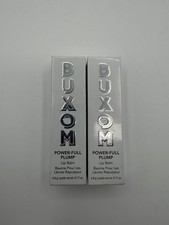 Buxom Power-Full Plump Lip Balm Big O 2-Pack Pink Tint Lip Plumper NEW