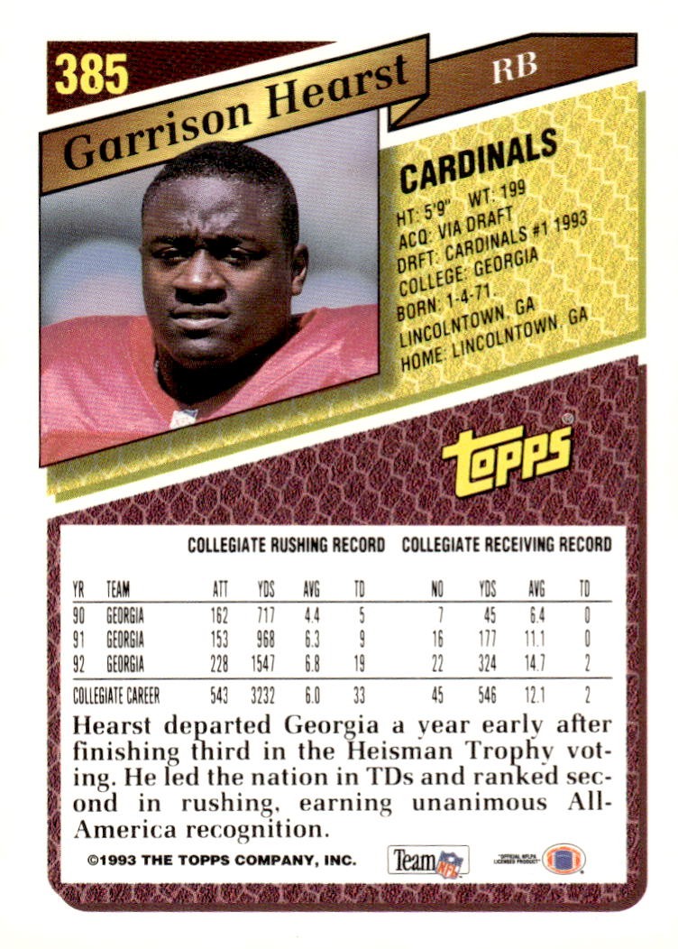 1993 Topps Football Nick Lowery #none