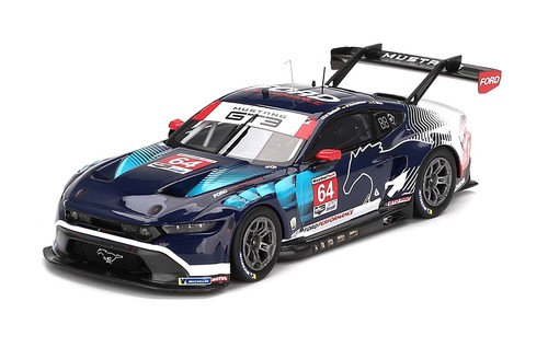 TSM Model 1:43 FORD MUSTANG GT3 #64 MULTIMATIC MOTORSPORTS IMSA 24H DAYTONA 2024 - Picture 2 of 4