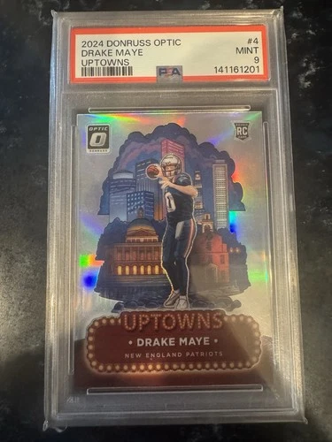 2024 Panini Donruss Optic - Uptowns Drake Maye #4 (RC)