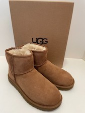 UGG Women's Classic Mini II Chestnut Suede Boots