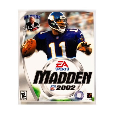 EA Computer Game Madden 2002 VG/NM