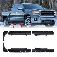 Pair Of Slip-on Rocker Panel Cab Corners For 2014-2018 Chevy Gmc Crew Cab Pickup Pair Of Slip-on Rocker Panel Cab Corners For 2014-2018 Chevy Gmc Crew Cab Pickup