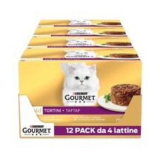 GOURMET Gold Cibo Umido per Gatti Adulti Tortini con Agnello e Spinaci 48