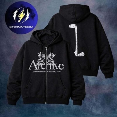Woodz 2026 World Tour Archive 1 Unisex Zip Hoodie Unisex All Sizes