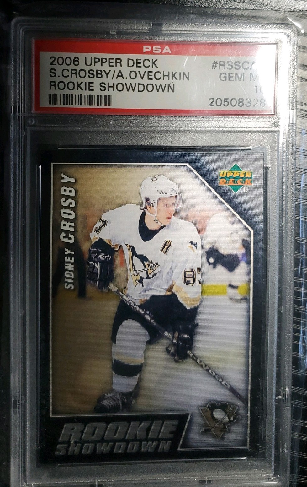 Upper Deck 2005 Rookie Showdown Crosby/Ovechkin RS-SCAO PSA 10 (1 card)