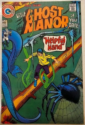 Bronze Age Charlton Horror Comics All New Ghost Manor Key Issue 16 High VG/FN