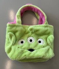 LOTSO REVERSE ALIEN FLUFFY TOY STORY HANDBAG /Purse 12  Height 8  Wide