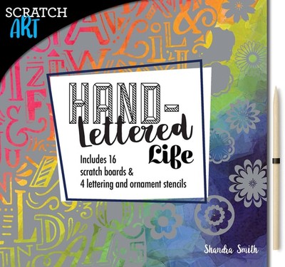 Scratch & Create: Hand-Lettered Life: Design your own quotes with 16 scratch boa