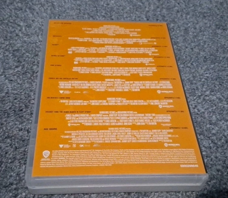 Tim Burton 9-Film Collection DVD (2022) - Image 2 of 4