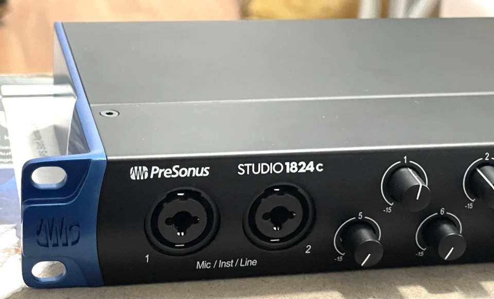 Presonus Studio 1824c 24-bit 192 kHz USB-C Compatible Audio Interface - Image 3 of 4