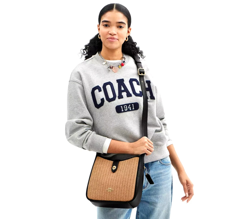 Cartera Bandolera Convertible Coach CAL93 Hadley Auténtica Nueva con Etiquetas Foto 2 de 4