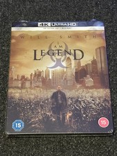 I Am Legend 4K UHD + Blu-ray Steelbook UK Exclusive – Sealed