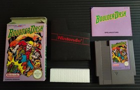 Boulder Dash - PAL - Nintendo Entertainment System - NES - 1990 - OVP