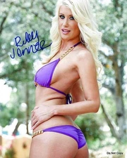 Riley Jenner autographed Model RP 8x10 Photo RP0745