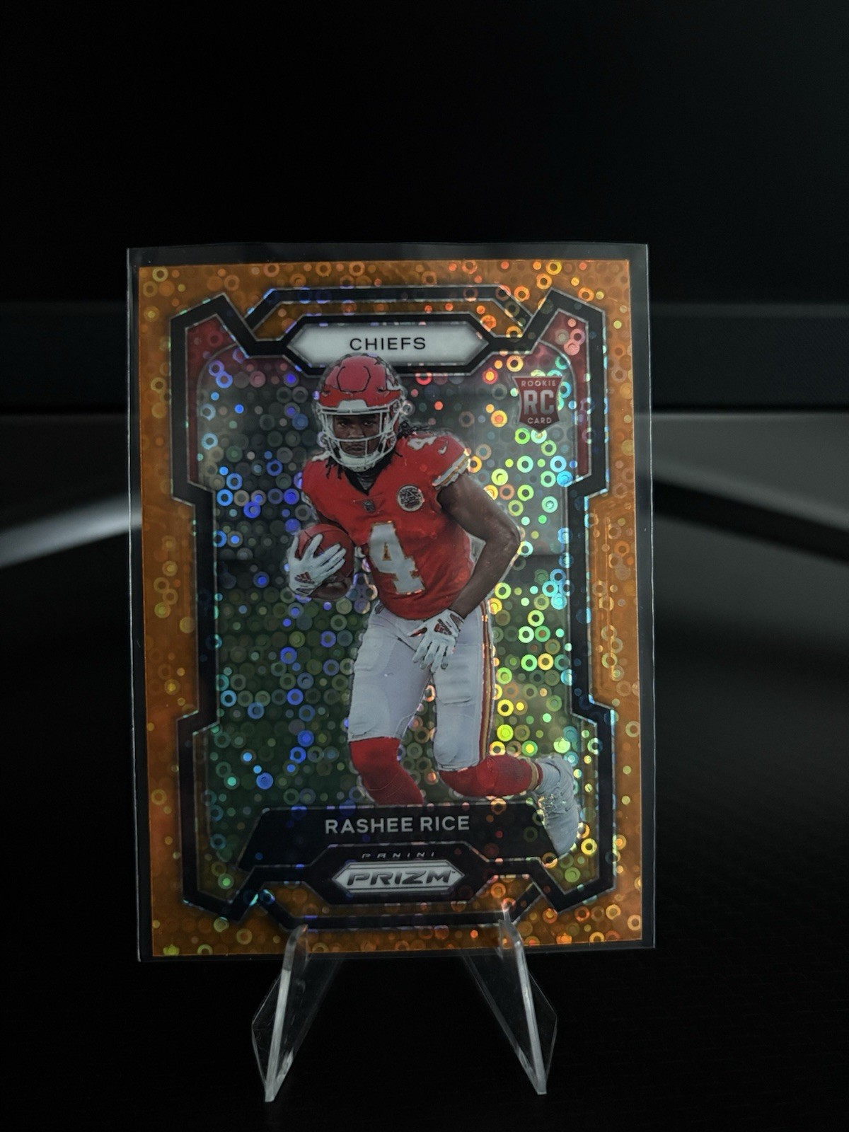 2023 Panini Prizm - Rookies Rashee Rice #350 Disco Prizm (RC)