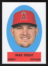 2021 Topps Archives 1963 Topps Peel-Off Mike Trout #69PO-1 Los Angeles Angels
