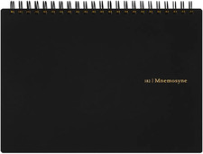Maruman MNEMOSYNE Notebook 5.83 X 8.27 Inches, 5Mm-Squared, 70 Sheets