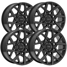 Set Of 4 Torque Tw424c Summit 20x9 6x5.5 -12mm Satin Black Wheels Rims Set Of 4 Torque Tw424c Summit 20x9 6x5.5 -12mm Satin Black Wheels Rims